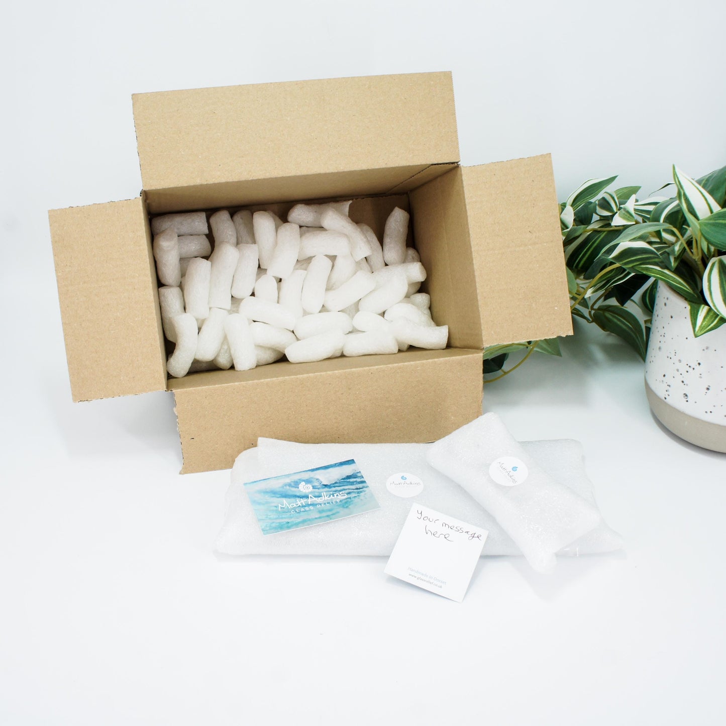 tea light candle holder fused glass with 3 tea lights 25x10cm (10x4"), candle stand, candle display, coastal handmade tea light tray