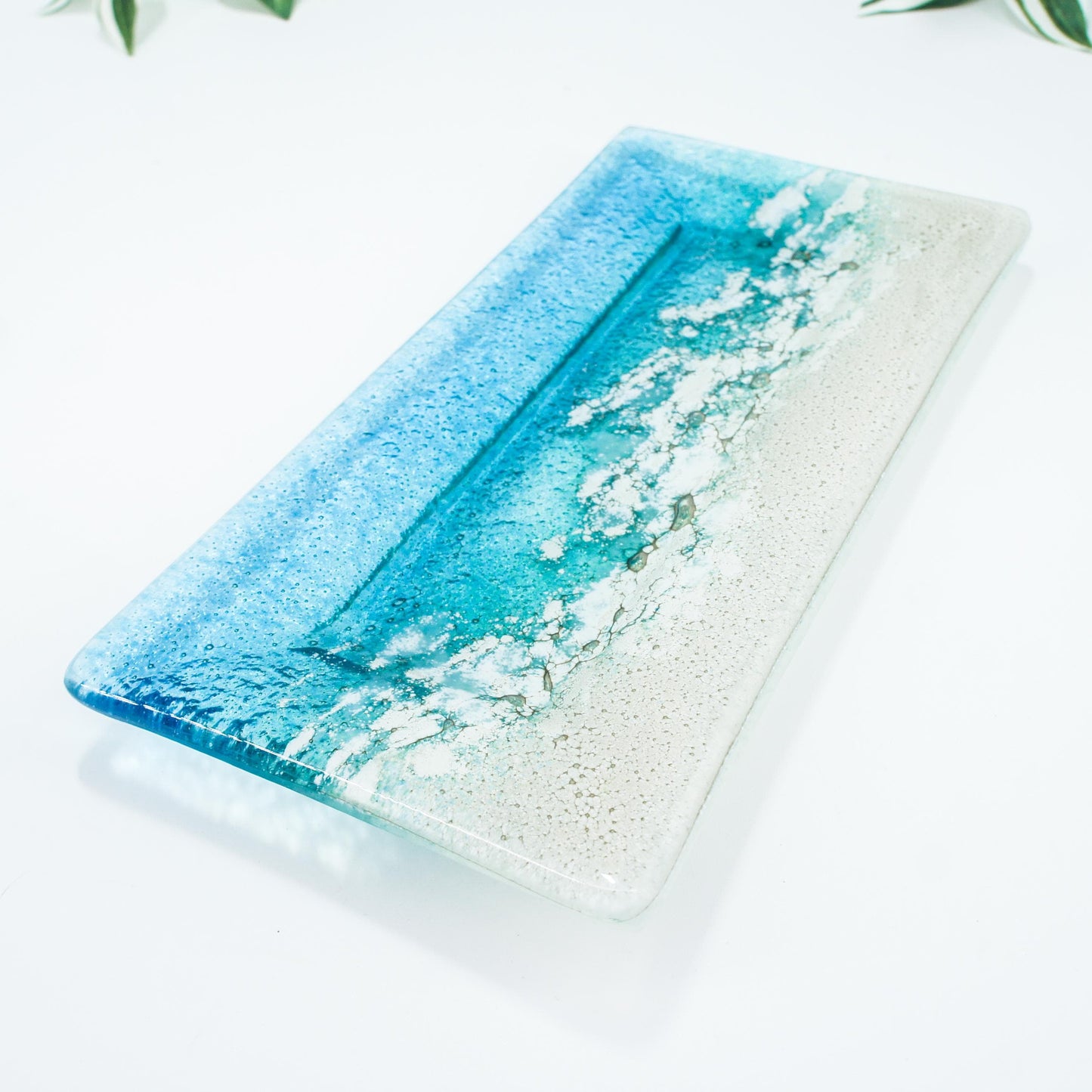 accessory tray
turquoise ring tray
blue glasses holder
teal trinket dish
coastal ring tray
green ring holder
beach pen holder
key bowl rest
gift pen holider
gift for him
teal ring dish
necklace holder
office accessory