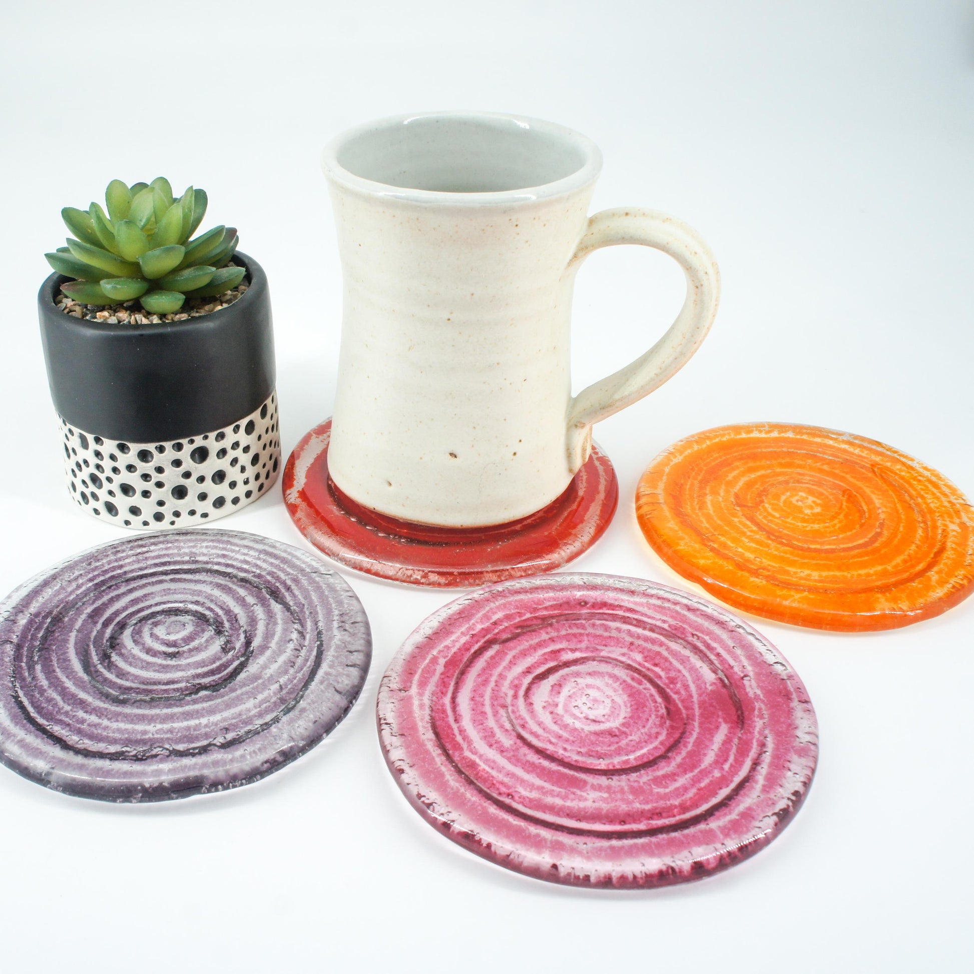 round glass coasters
set of 2
coffee table decor
personalised coaster
wine lovers gift
house warming
teenage girl gift
nanny gift
new teacher gift
desk accessories
friend birthday gift
fused glass coasters
coaster set heart
gifts for wife