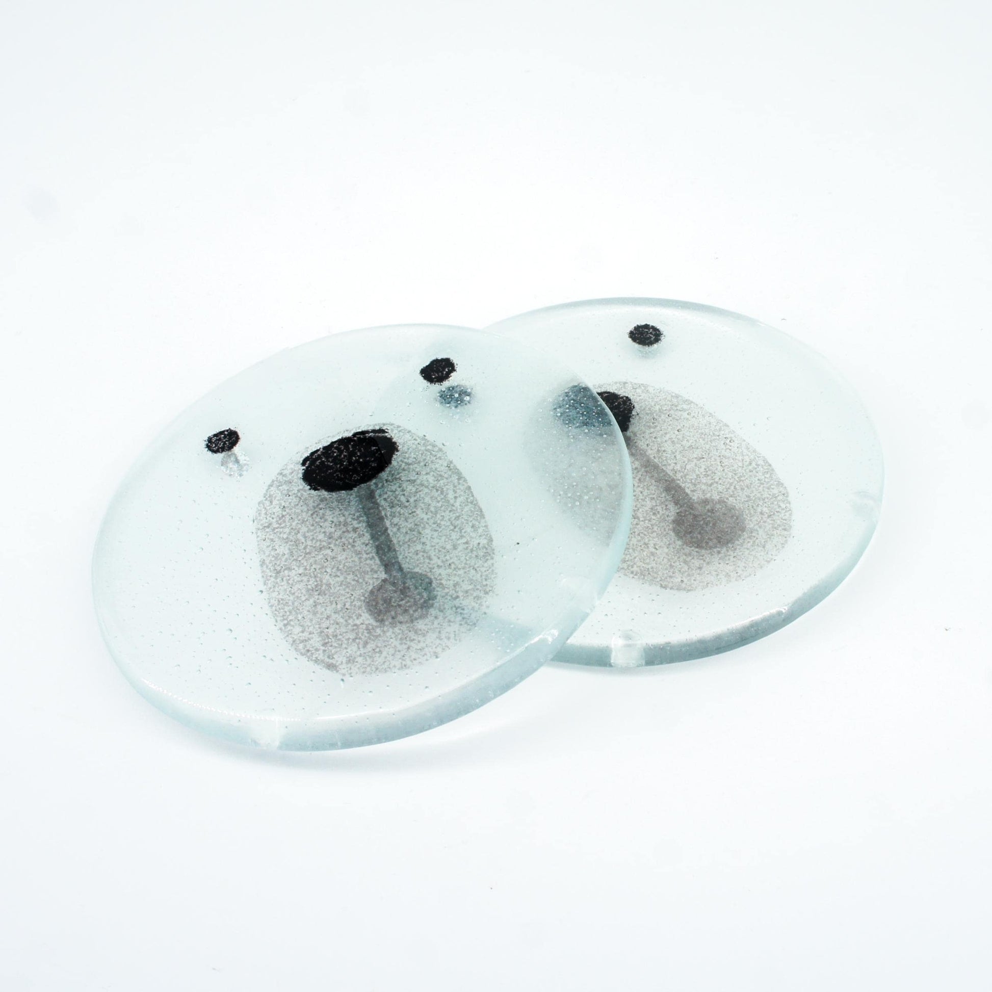 1 round polar bear face fused glass coaster
1 Polar Bear Fused Glass Coaster 11cm(4 1/3"), white polar bear round coaster, sea glass art, single coaster, handmade glass