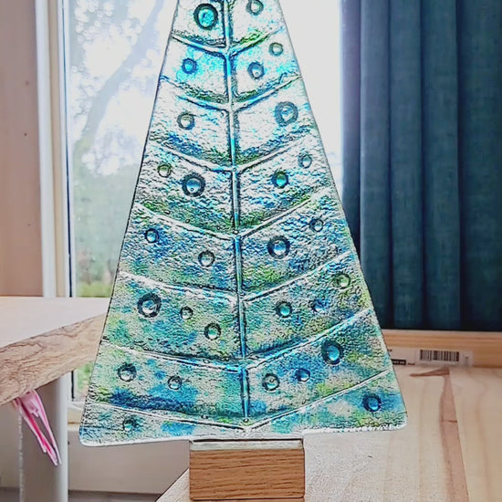 Glass Christmas Tree Decoraiton