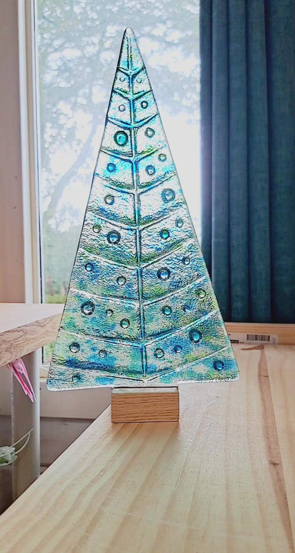 Glass Christmas Tree Decoraiton