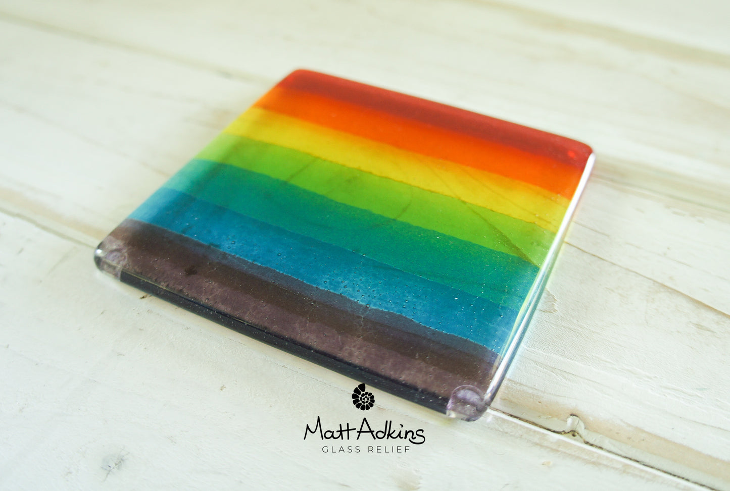 2 Rainbow Coasters