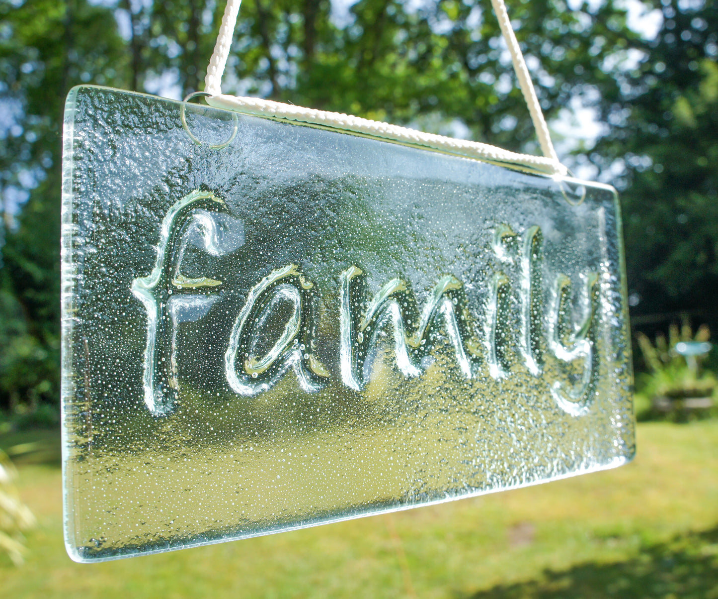 Family Suncatcher - Hanging - 20x10cm(8x4")