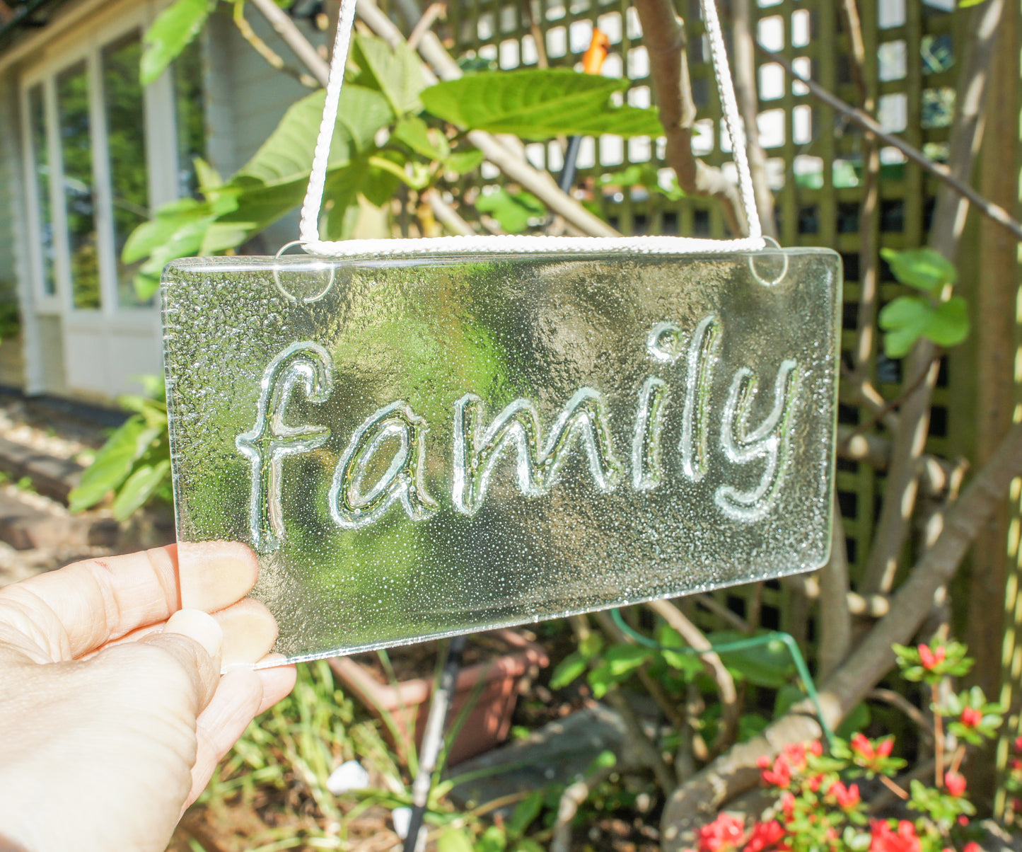 Family Suncatcher - Hanging - 20x10cm(8x4")