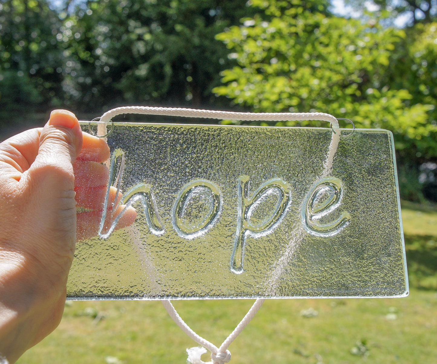 Hope Suncatcher - Hanging - 20x10cm(8x4")