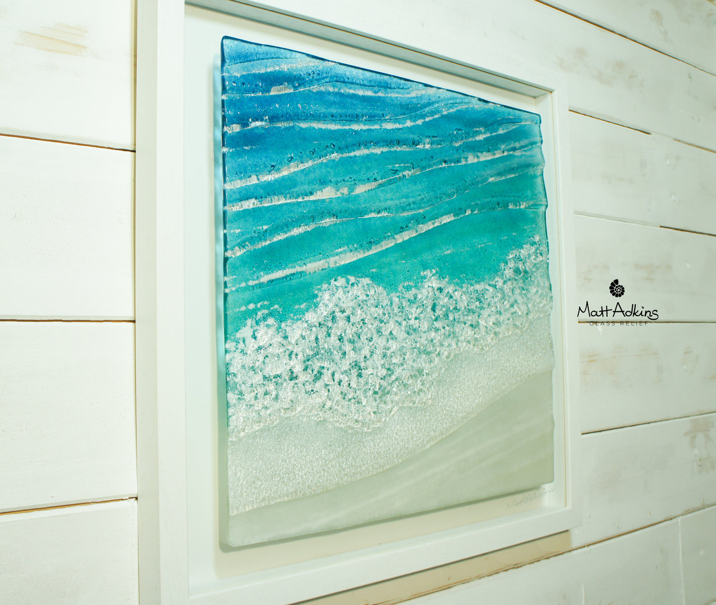 square glass art