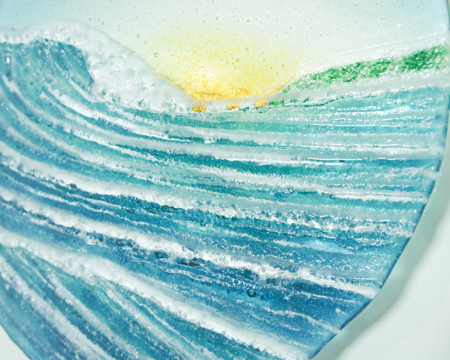 Round Wave Large Square SUN - 44x44cm(17x17")