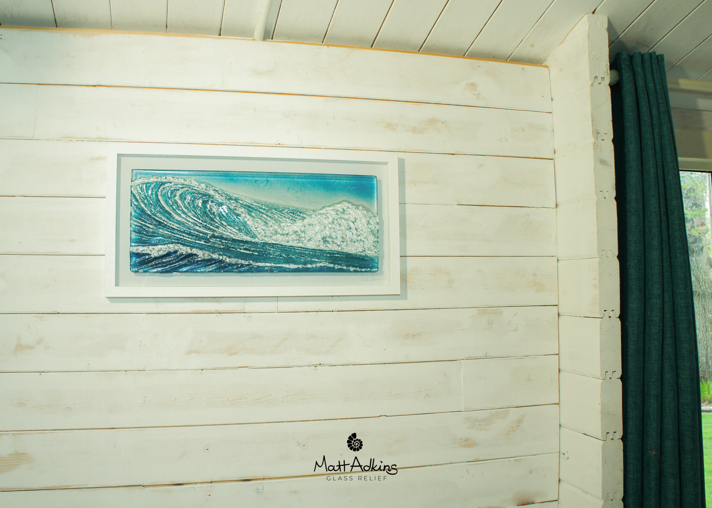 Surfers' Wave Frame - 60x30cm(23x12")