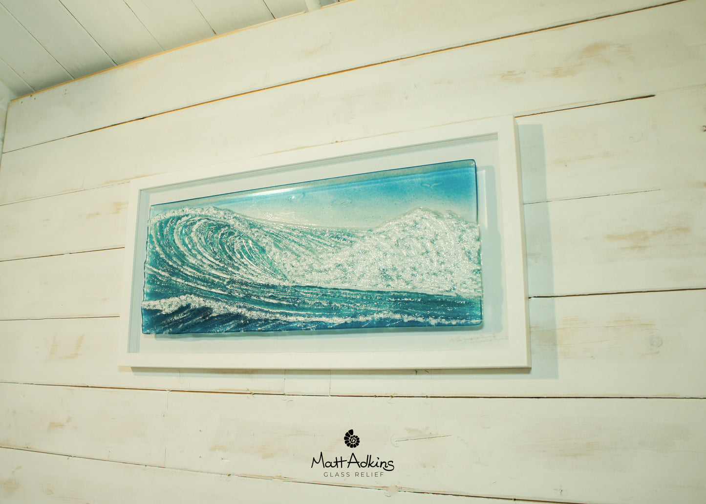 Surfers' Wave Frame - 60x30cm(23x12")