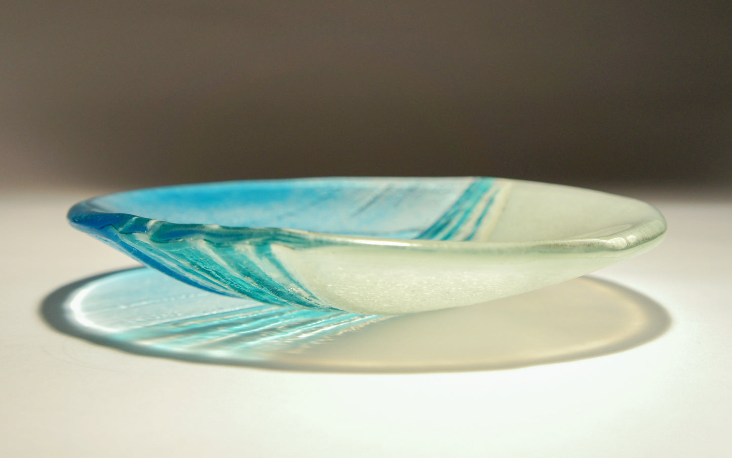 Small Turquoise Beach Bowl - 22.5cm(9")