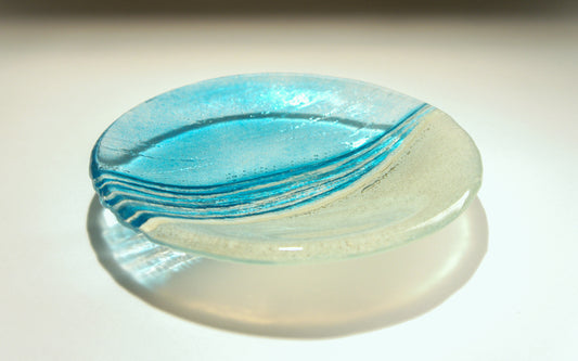 Small Beach Blue Bowl - 20cm(8")