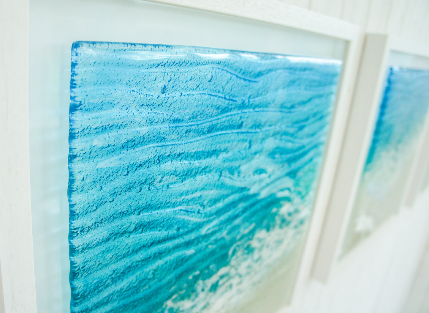 Triptych of Paradise Large Square Frames - 3 Frames at 45x45cm each (17x17")