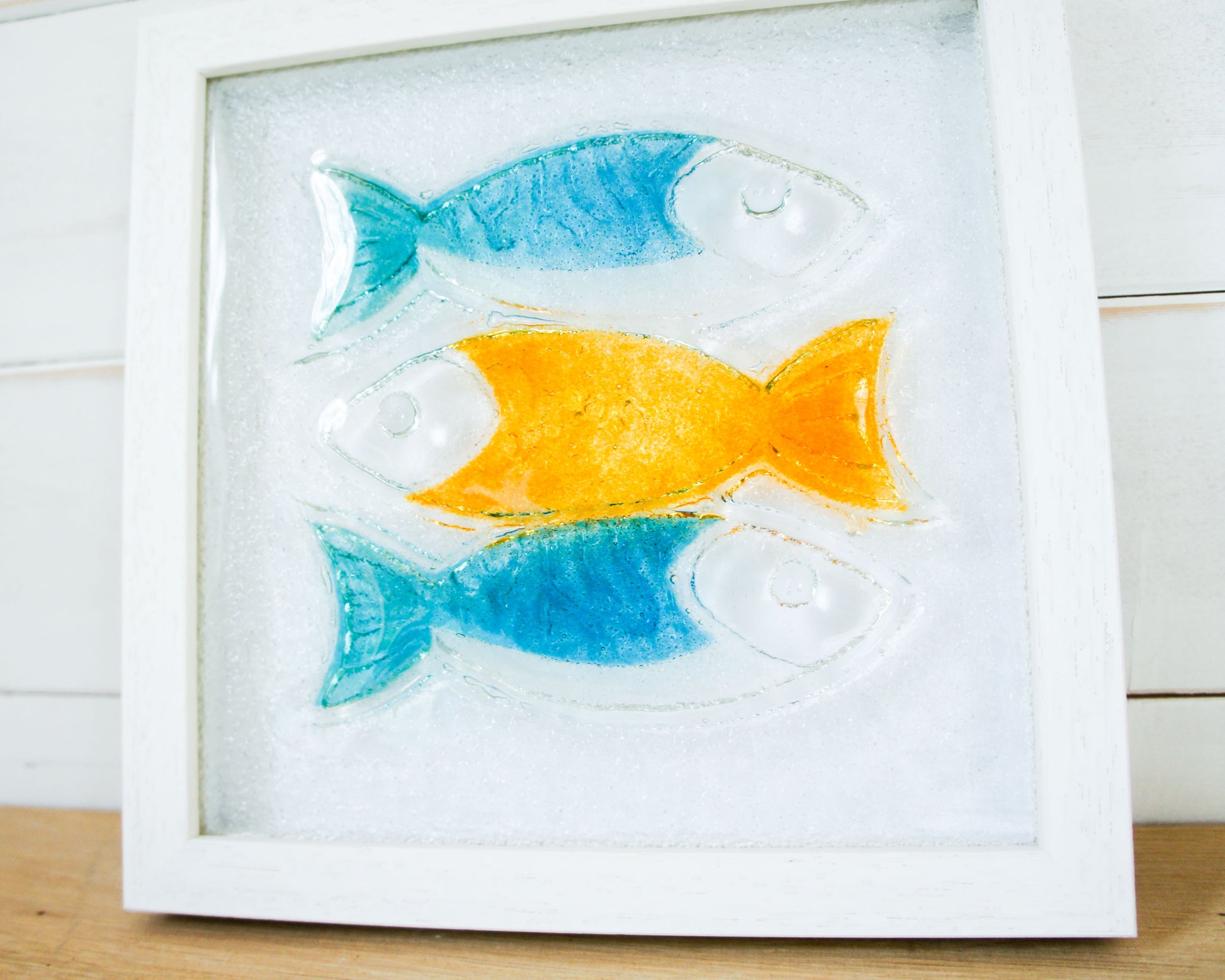 glass fish wall art