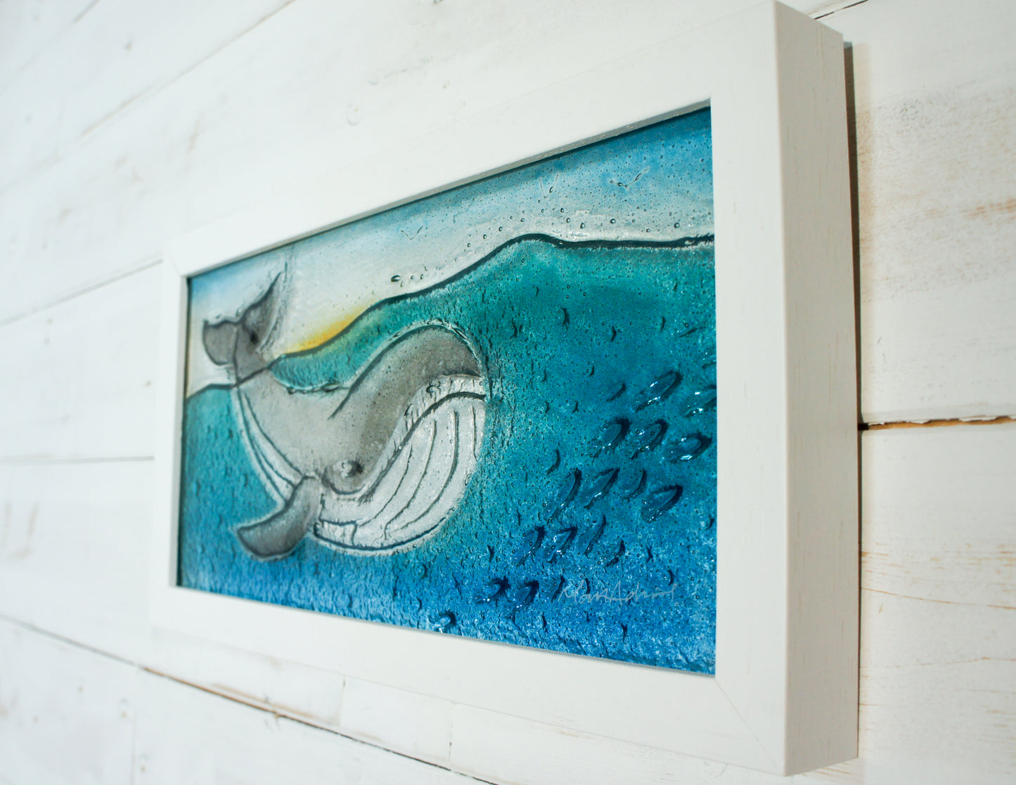 Whale Frame - 34x18cm (13 3/8"x7"