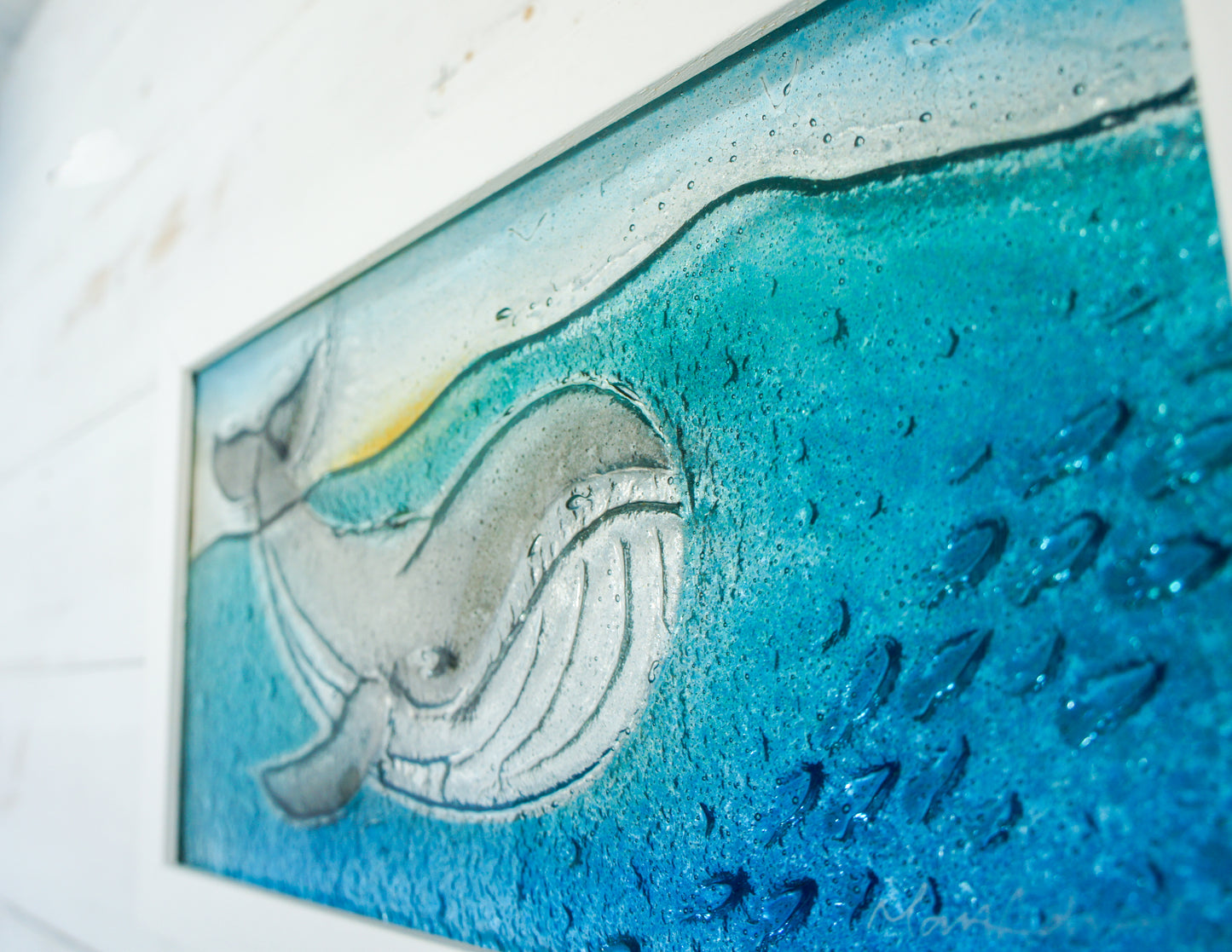 Whale Frame - 34x18cm (13 3/8"x7"