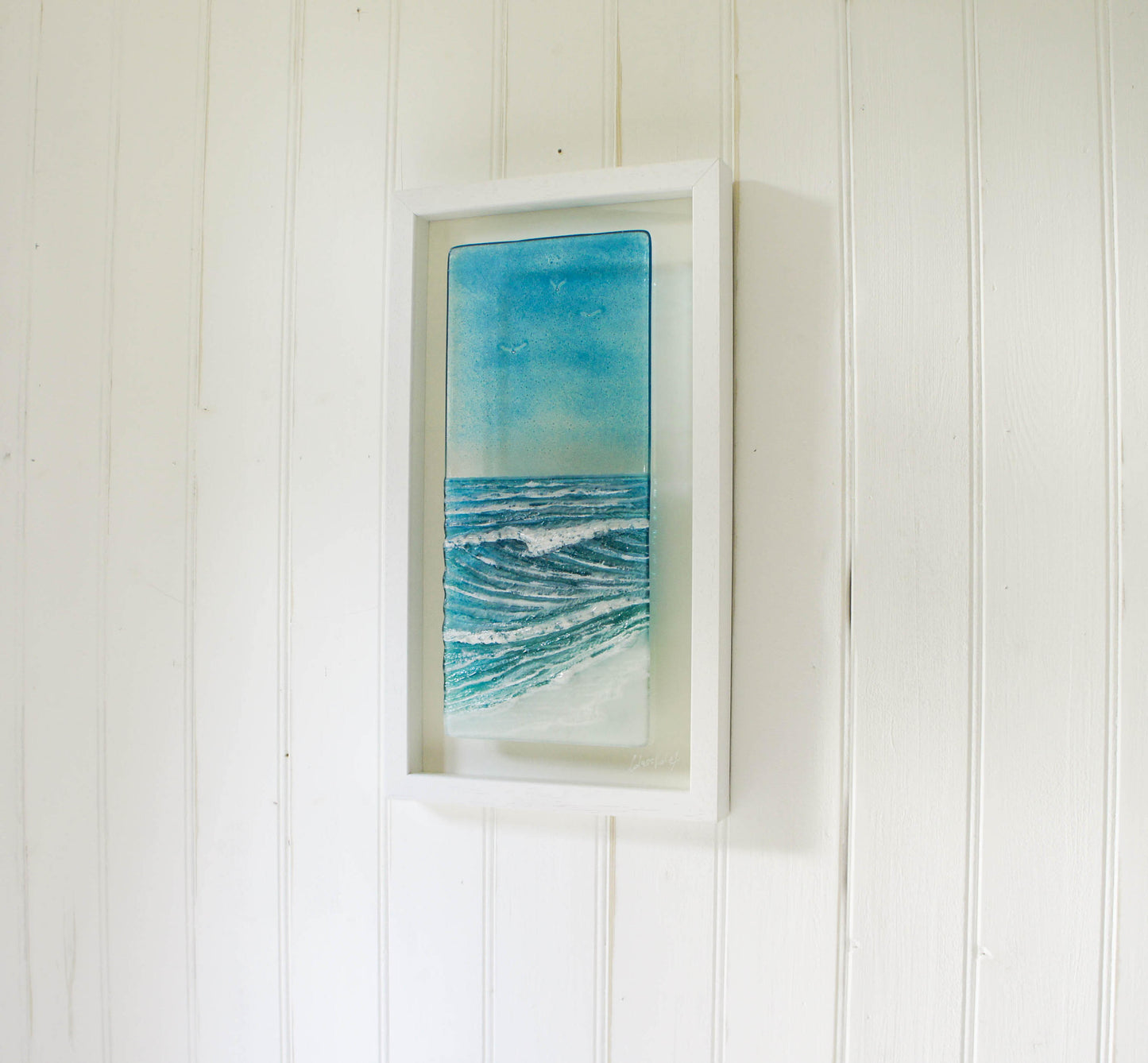 Wave Frame   Portrait - 25cmx45cm(10x18") with or without the Sun