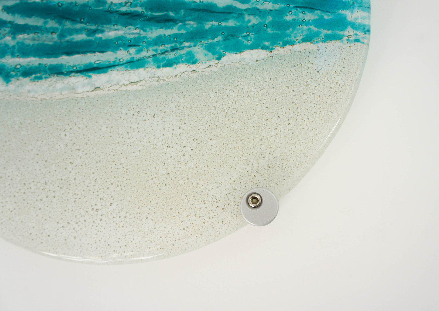 Turquoise Beach Panel - Round - 29cm (10 1/2") with fixings