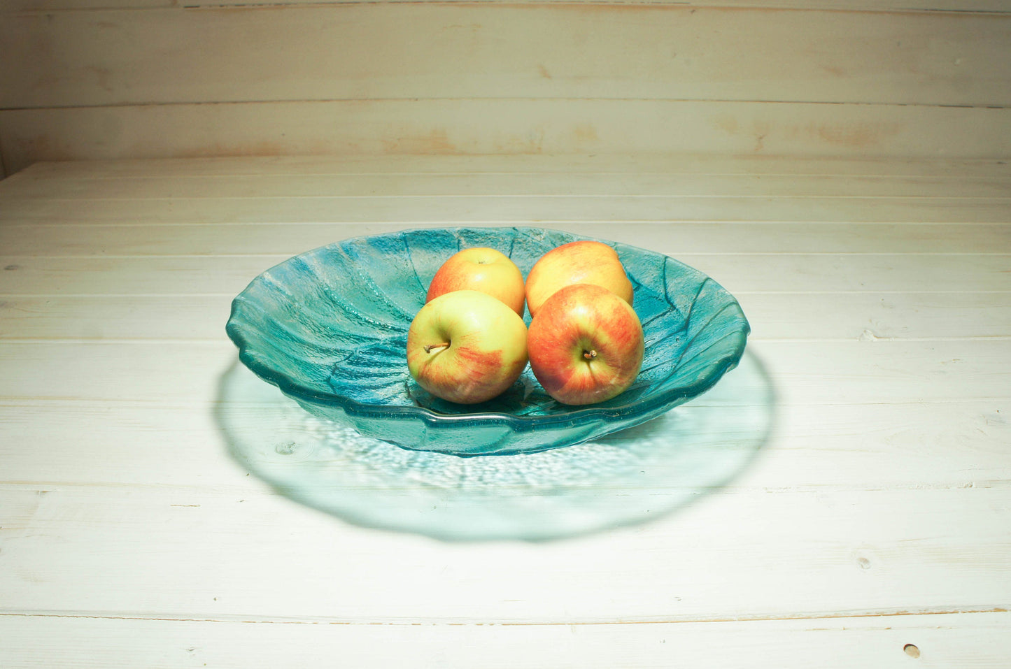 Ammonite Bowl - Blue Turquoise - 29cm(12")