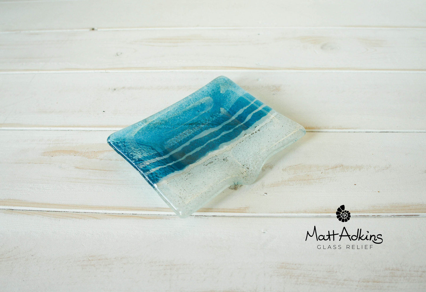 Beach Blue Soap Dish - 13x10cm(5"x4")