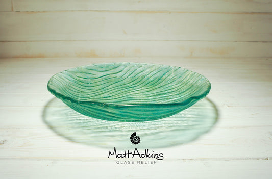 Seabed Turquoise Bowl - Medium - 29cm(11 1/2")