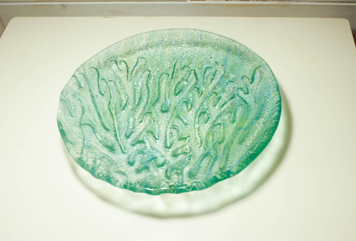 Small Coral Bowl - Turquoise - 20cm(8")