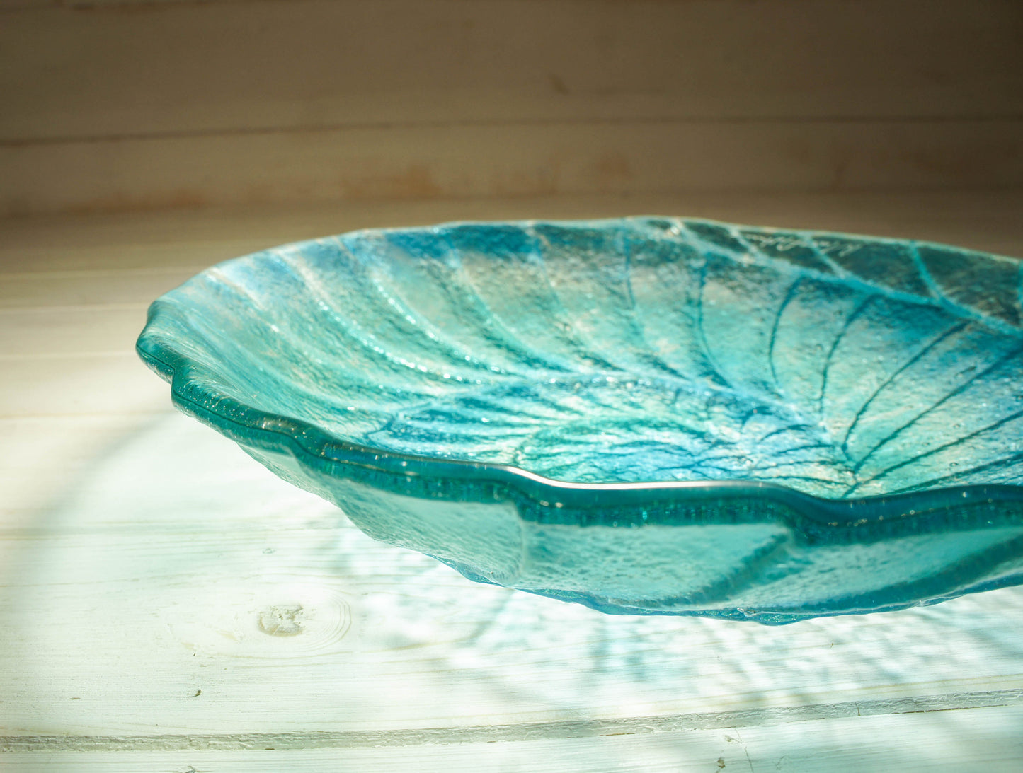 Ammonite Bowl - Blue Turquoise - 29cm(12")
