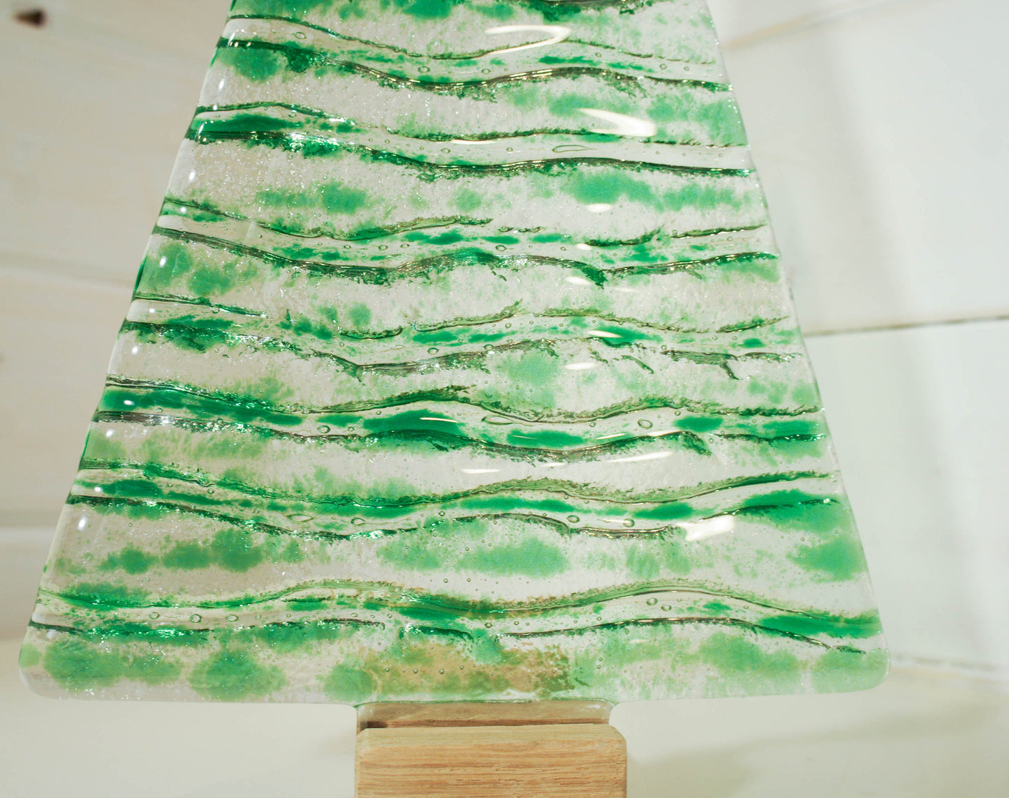 Glass Christmas Tree Decoration