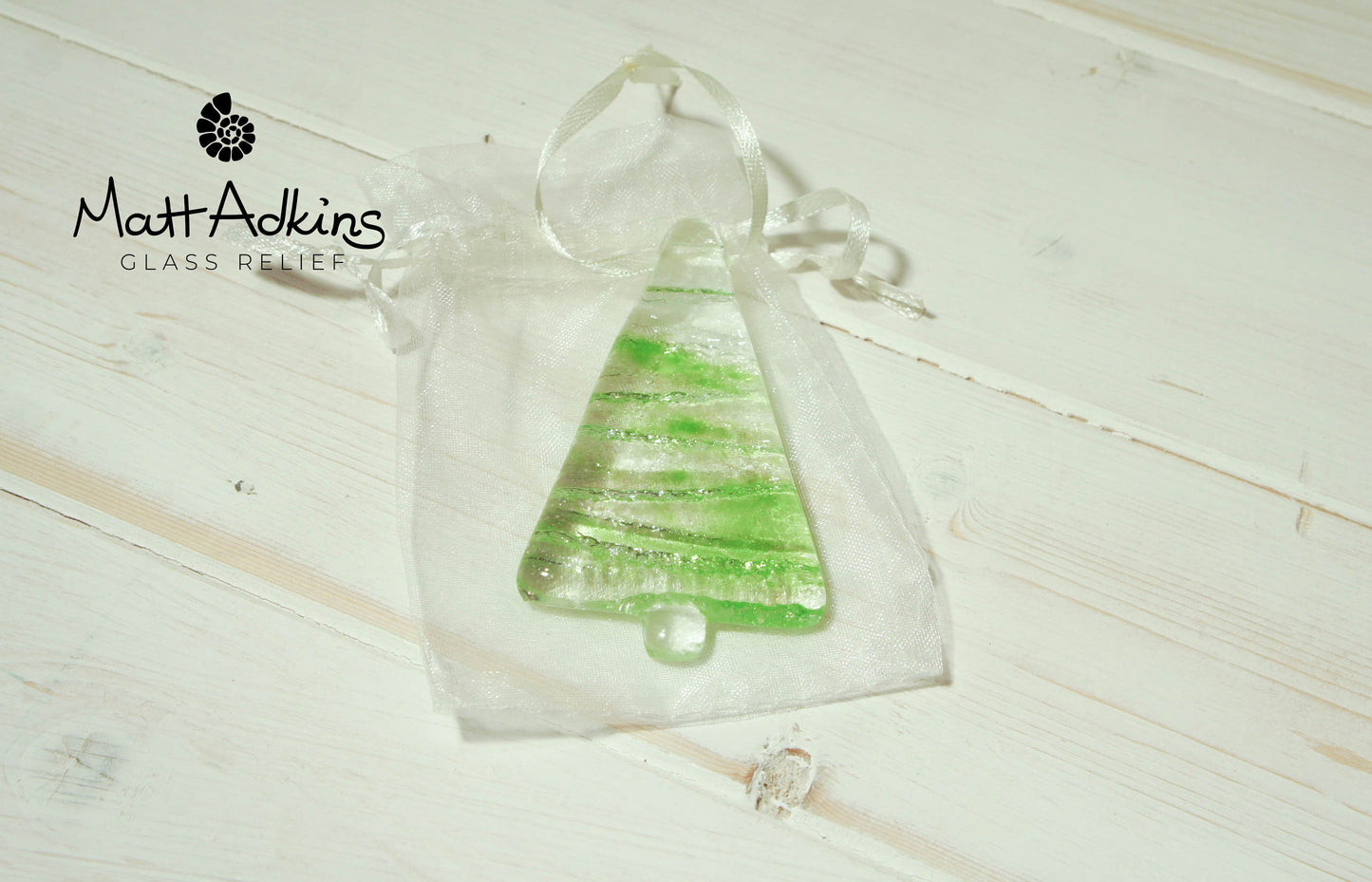 sea glass christmas tree