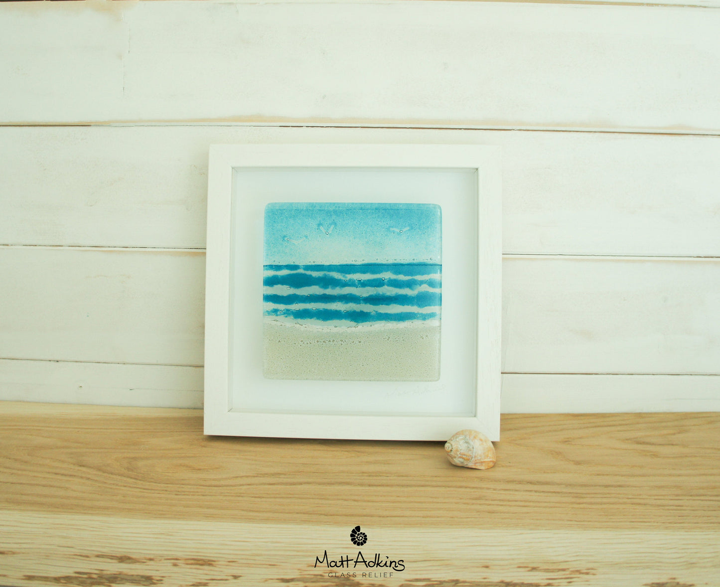 Beach Frame - Small Square - Blue - 25x25cm(10")