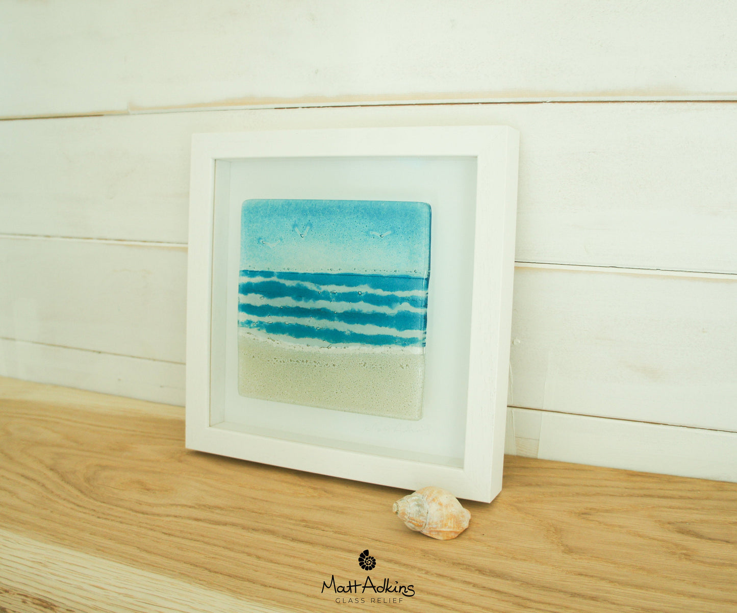 Beach Frame - Small Square - Blue - 25x25cm(10")