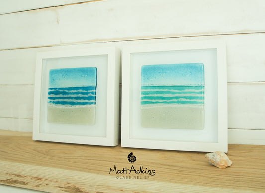 2 Beach Frames 25x25cm/10"