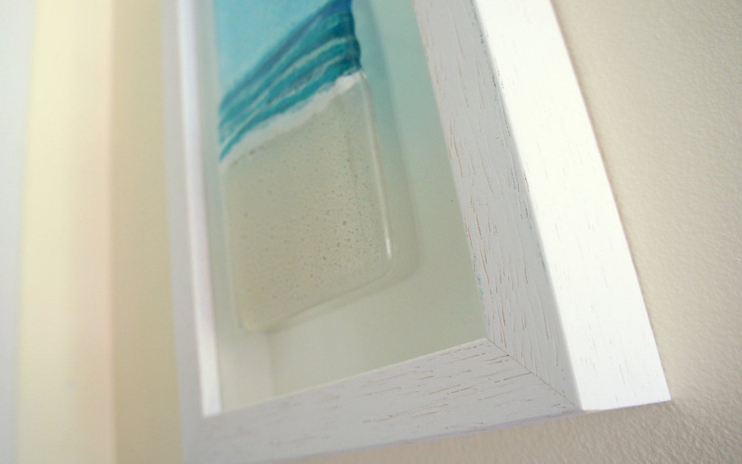 Beach Frame - Turquoise - Portrait - 34x18cm