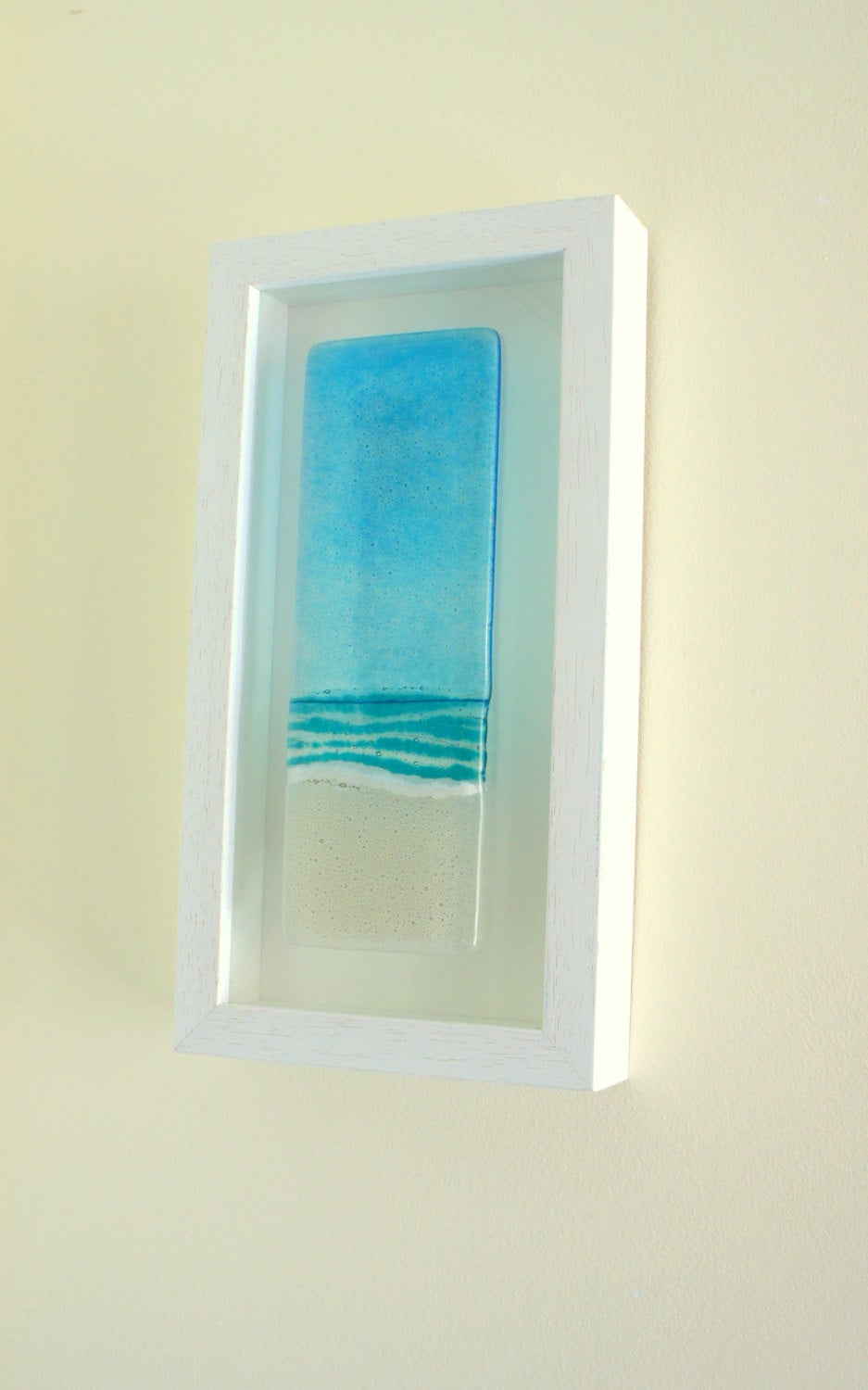 Beach Frame - Turquoise - Portrait - 34x18cm