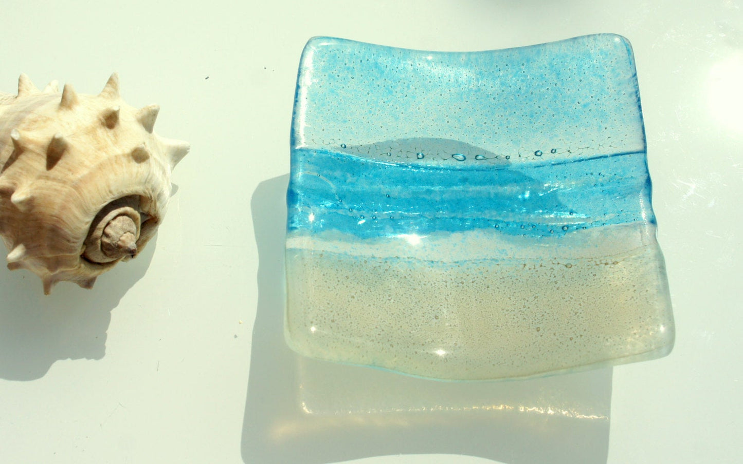 Beach Blue Dish - 10cm( 4")