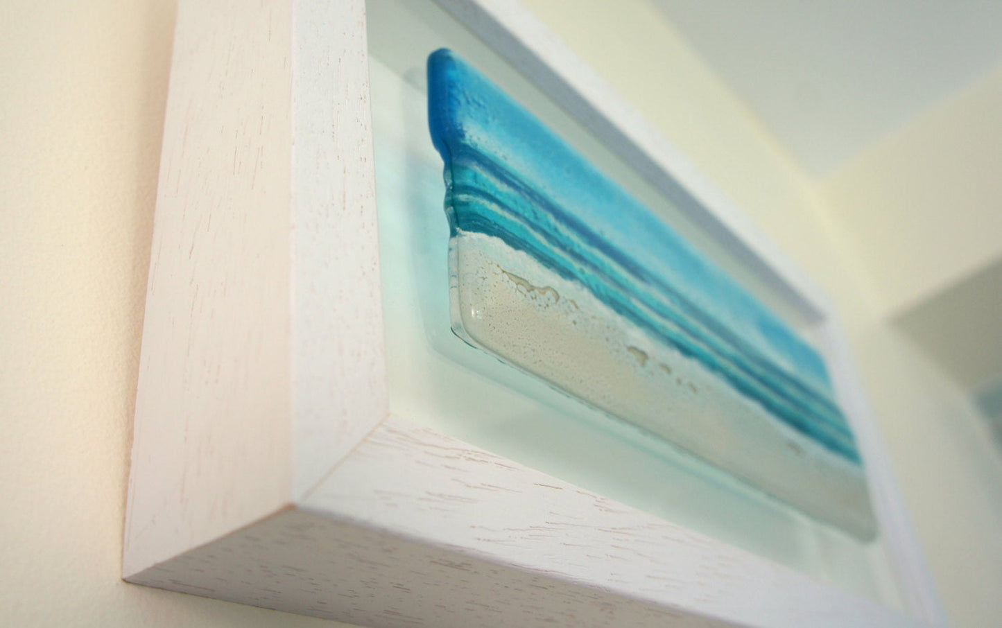Beach Frame - Landscape - Turquoise - 34x18cm(13x7")